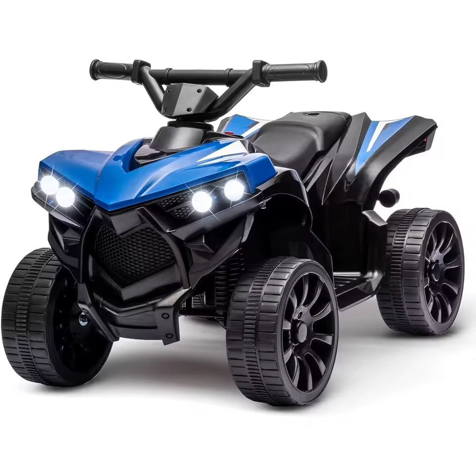 quad bleu électrique pour enfant