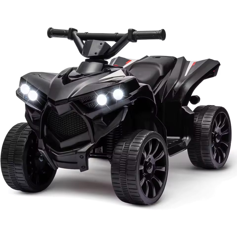 quad noir électrique pour enfant