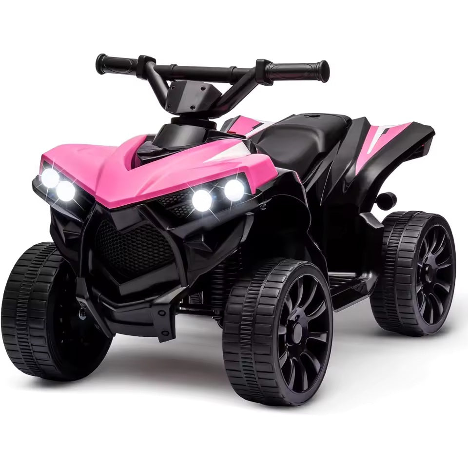 quad rose électrique pour enfant