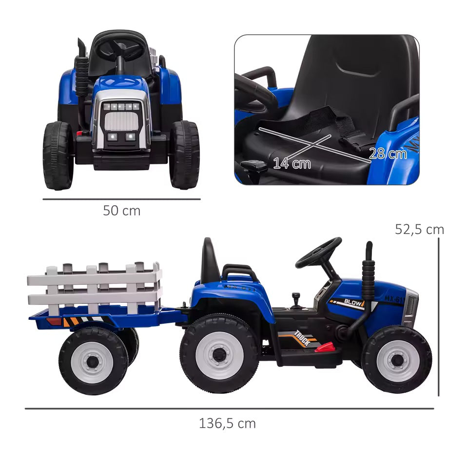 Taille tracteur